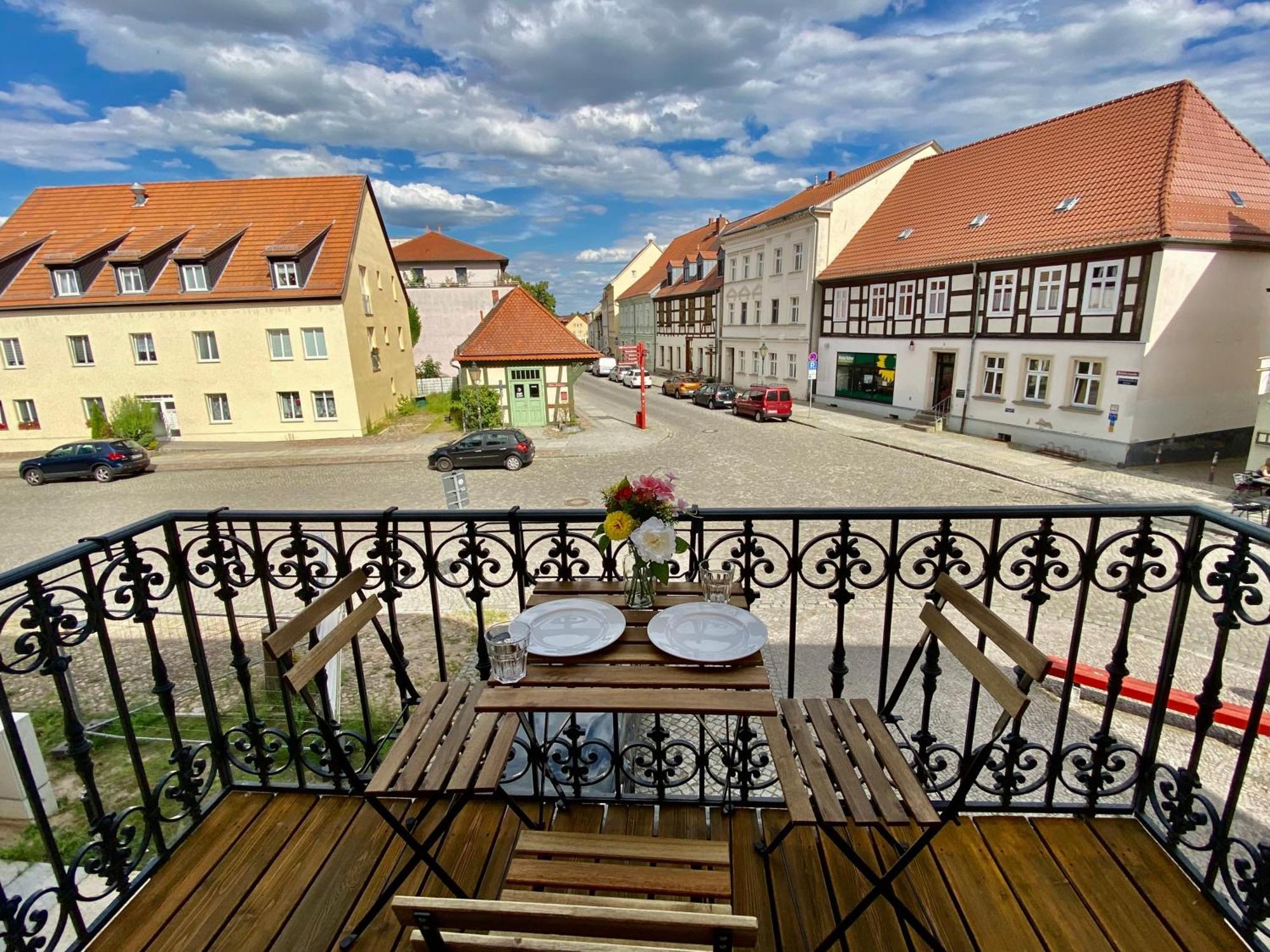 Apartments Am Markt Angermunde Dış mekan fotoğraf